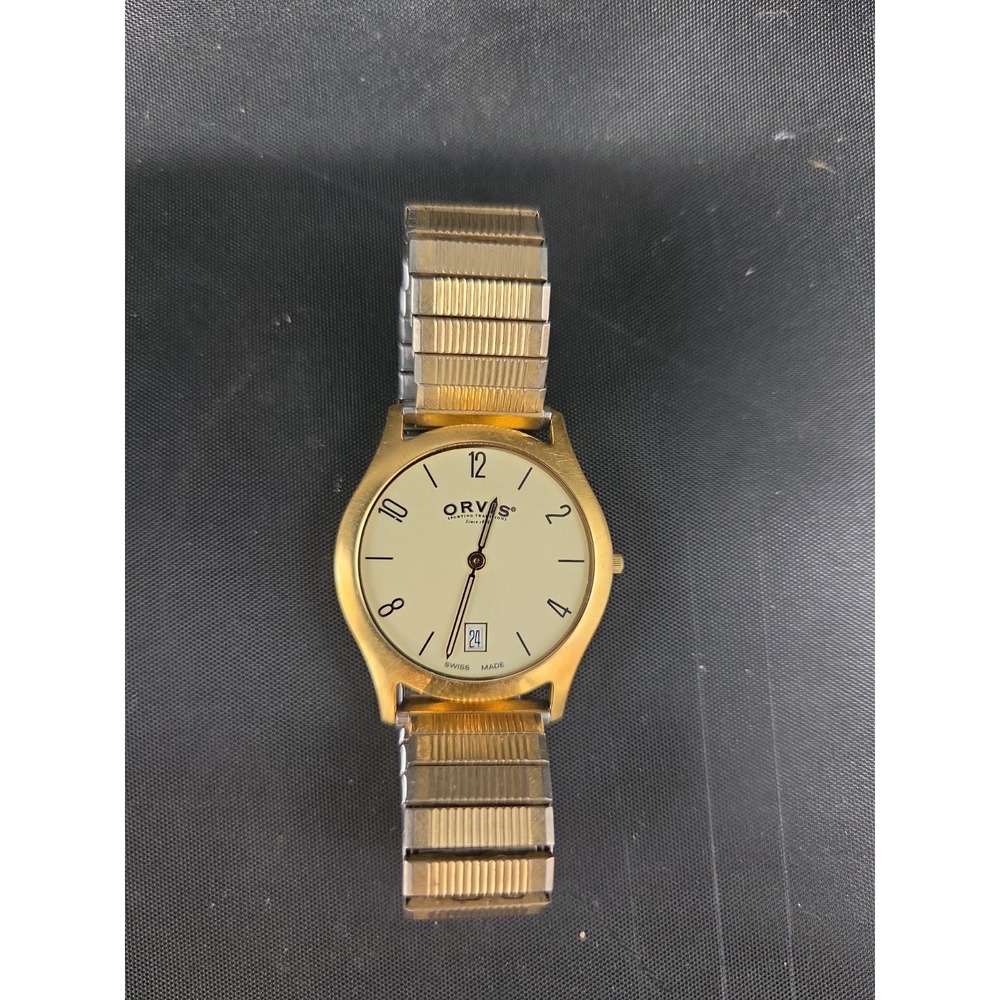 ORVIS 5mic Gold Plate Watch Sapphire Glass